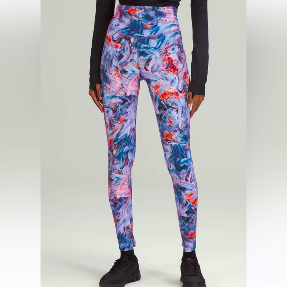 Lululemon Base Pace High-Rise Tight 28” *Brushed in Atmospheric Purple Sz. 2 NWT - Picture 1 of 5